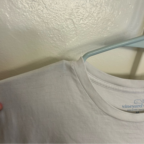 Vineyard Vines Shop Surf Logo Men's White T-Shirt Size M - Picture 4 of 5